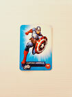 Captain Amerika Edibas Card Game N.11 Marvel Avengers Assemble Lamincards Karte