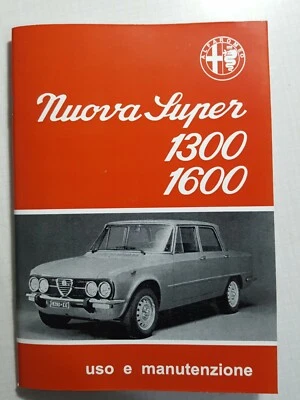 Uso e manutenzione Alfa Romeo Giulia Nuova Super Owner's manual maintenance - Immagine 1 di 4