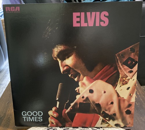 Elvis Presley Good Times Red Vinyl LP With Poster 2019 Barnes & Noble ...