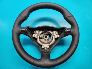 Porsche 993/996/Boxster Custom Padded Tiptronic Steering Wheel - NEW Leather - Imagen 1 de 10