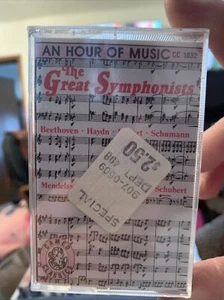 Great Symphonists - Various Artists (Cassette, 1986, Cameo Classics) Rare! - Picture 1 of 5