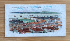 RAR! 1900 Spieler Tabakkarte - Städte der Welt #19 Lissabon, Portugal - Bild 1 von 2
