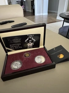 Ayrton Senna Da Silva Coin Set - Picture 1 of 5