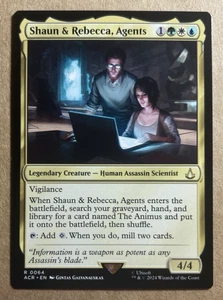 MTG Assassins Creed Shaun & Rebecca, Agents R 0064 - Picture 1 of 1