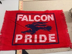 Asciugamano Austintown Fitch Falcon anni 80 raro - Foto 1 di 2