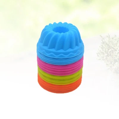  24 Pcs Gelatinas Cups Cupcake Supplies Backform Riegel Silikon -Muffinbecher - Bild 1 von 4