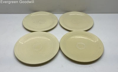 Juego de 4 platos de cena vintage genuinos Fiesta HLO Foto 1 de 3