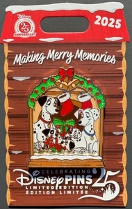 Disneyland Disney Parks 2025 Holiday Making Merry Memories 101 Dalmatiner LE Pin - Bild 1 von 1