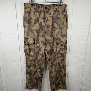 Pantalones Camuflados Tru-Leaf Años 90 De Colección Talla 36x32 - Imagen 1 de 5