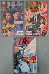 PRYDE AND WISDOM #1-3 (1996) MARVEL COMICS FULL COMPLETE SERIES! EXCALIBUR! - Picture 1 of 1