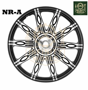 Kit de llantas de aleación clásicas para Royal Enfield, 19""-18", par de discos y tambor - Imagen 1 de 1