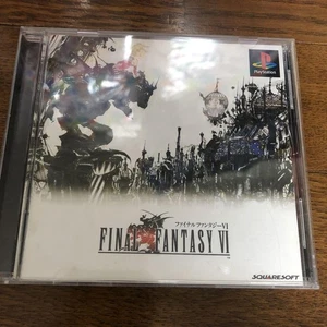Sony Playstation 1 PS1 Game Final Fantasy VI FF 6 Japan Square Enix - Picture 1 of 5