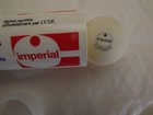 5 x 3 Tischtennisbälle „Imperial“; 3***; weiss; Rarität
