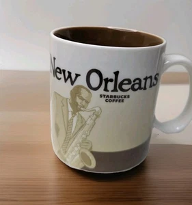 Starbucks Global Icon Collector Series New Orleans 16 Oz Mug 2012 Rare Discontin - Picture 1 of 9
