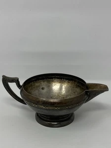 🔹 Vintage Benedikt Versilberte Sauciere E.P.N.S. 1114 USA Art Deco - Bild 1 von 7