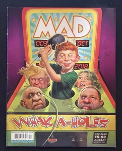 MAD MAGAZINE, No. 3 October 2018, Whak A-Holes MAD Trump - Picture 1 of 1