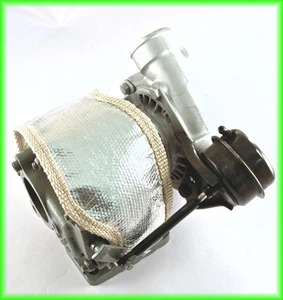T25 T28 T3 Chrome Turbo Blanket Turbo Heat Shield for Internal Wastegate Turbo - Picture 1 of 4