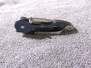 2013 Buck USA 290 Rush A/O Blue Aluminum Skeleton Handle Pocket Knife w/Clip - Picture 1 of 13