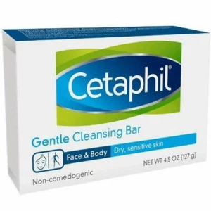 Cetaphil Gentle Cleansing Bar For Sensitive Skin Hypoallergenic 4.5 Oz Pack of 3 - Picture 1 of 3