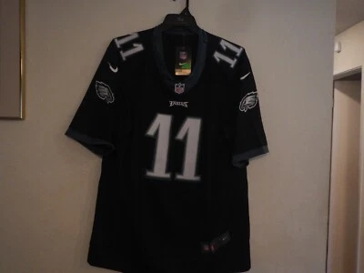 Camiseta deportiva negra para hombre Carson James Goz # 11 Eagles (XL) Foto 1 de 4