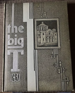 Vintage 1931 CALTECH Big T Yearbook with Professor Albert Einstein EUC! - Picture 1 of 14