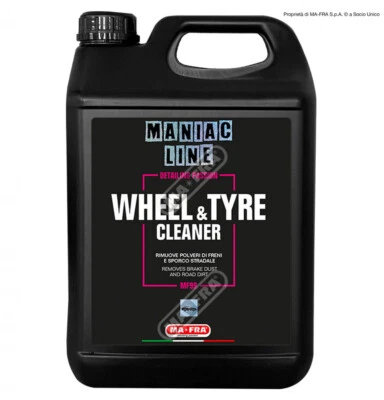 MA-FRA WHEEL & TYRE CLEANER - MANIAC LINE FOR CAR DETAILING 4500ML mafra MAFRA