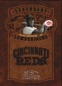 2005 Donruss Classics Legendary Lumberjacks Baseball Card #15 Frank Robinson/400