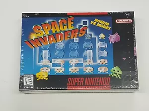 Space Invaders Super Nintendo Authentic Brand New Sealed *wear - Picture 1 of 12