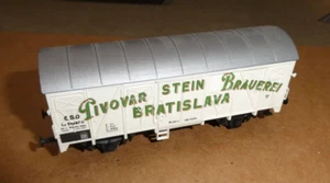 Vintage HO Scale Roco Pivovar Bratislava Stein Beer Freight Car 4 1/4" Long - Picture 1 of 2