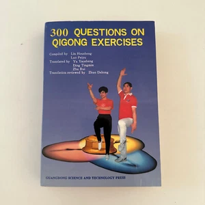 300 Questions on Qigong Exercises SIGNED Housheng Guangdong Science 1994 OOP - Picture 1 of 5