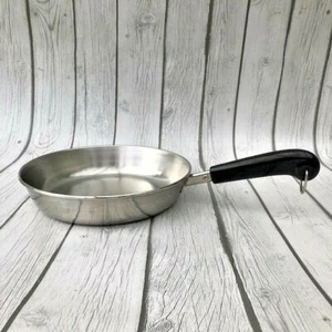 Revere Ware 9 Zoll Edelstahl Bratpfanne Pfanne Clinton, IL USA ohne Deckel - Bild 1 von 7