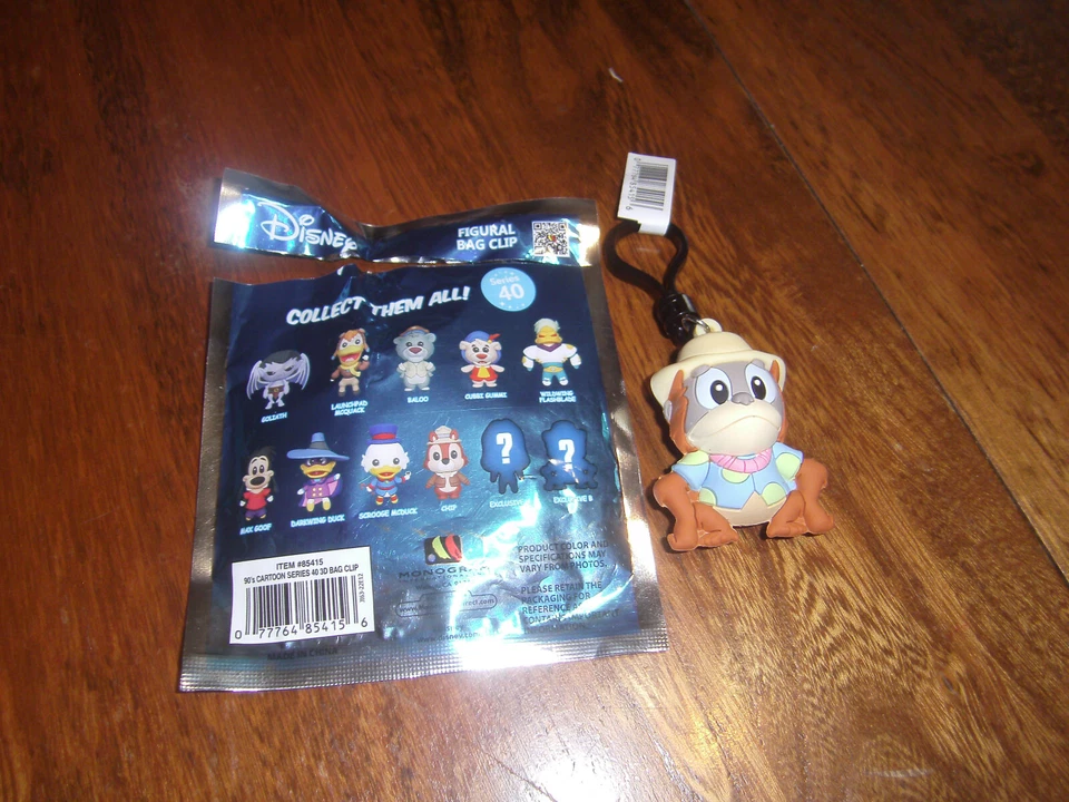 Disney Afternoon Figural Bag Clip Series 40 CHASE Eliza Maza Gargoyles