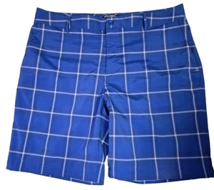 Under Armour Shorts Herren Gr. 40 blau kariert Performance Golf gefüttert Strand Preppy - Bild 1 von 11