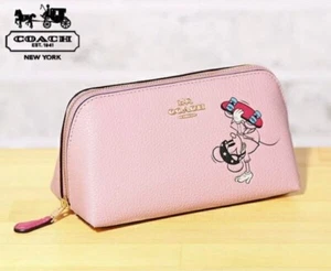 Coach Disney Mickey Mouse Tasche Leder rosa 60796c aus Japan - Bild 1 von 12