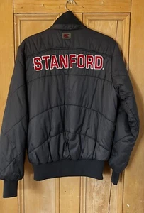 Colosseum Mens Stanford University Full Zip Embroidered Jacket Small Gray SP EXC - Picture 1 of 11