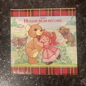 Vintage 1985 Avon Huggie Bear Record NOS - Picture 1 of 2