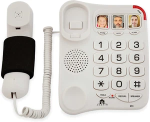 Big Button Phone for Seniors - Corded Landline Telephone - One-Touch Dialling... - Picture 1 of 1