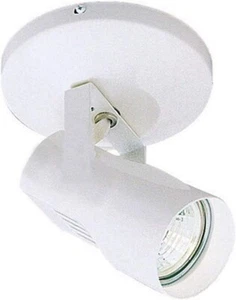 WAC LP-007-P-WT LOW VOLTAGE SURFACE MOUNT SINGLE TRACK HEAD MR16 - Picture 1 of 7