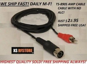  KENWOOD TS-890S AMPLIFIER CABLE!  FREE SHIPPING *USA FASSSST! *W/MENU SETTINGS - Picture 1 of 3