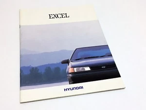 1993 Hyundai Excel Brochure - RHD International Version - Picture 1 of 1