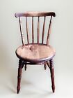 19th Century Elm Windsor Penny  Chair In Original Condition