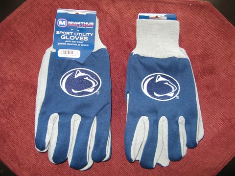 TWO (2) PAIR OF PENN STATE, SPORT UTILITY GLOVES FROM FOREVER COLLECTABLE Cover