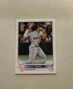 2022 Topps Update Rookie Debut RC Jeremy Pena #US276 Houston Astros Baseball - Bild 1 von 2
