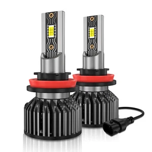 H11 LED Headlight Low Beam Bulb 100W Super Bright White Light Replace Halogen - Picture 1 of 10