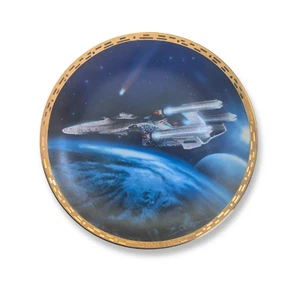 Star Trek: Triple Nacelled USS Enterprise, Hamilton Collectors Plate - Picture 1 of 5