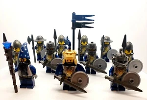 LEGO CASTLE KINGDOMS LION DARK BLUE KNIGHTS ARMY MINIFIGS NEW KING FANTASY ERA - Bild 1 von 12