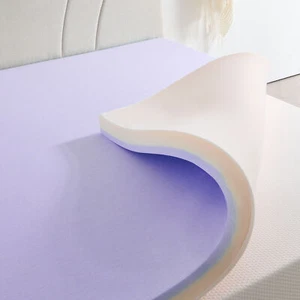 Topper Queen Memory Foam Mattress 2/3 Inch Gel Breathable Cool Pressure Relief - Picture 1 of 11