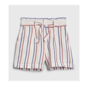 GUC Gap 4th Of July Striped Linen Blend Shorts in Blue, Red & White XXL 14-16 - Picture 1 of 12