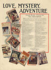 Love, Mystery, Adventure Needlecraft Book Offers ad 1926 movie editions &c