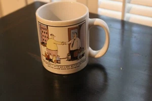 Taza de café de cómic The Farside 1990 - lee la descripción - Imagen 1 de 4